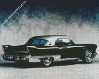Black Classic Cadilac Car diamond painting