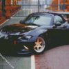 Black Mazda Mx5 Car diamond painting