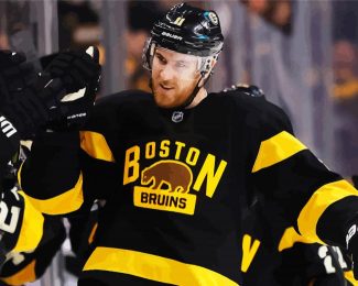 Boston Bruins Hockey Team Player diamond painting