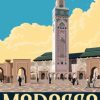 Casablanca Morocco Poster diamond painting