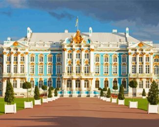 Catherine Palace Petersburg diamond painting