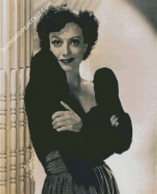 Classic Joan Crawford Actress diamond painting