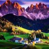 Dolomites Nature Scene diamond painting