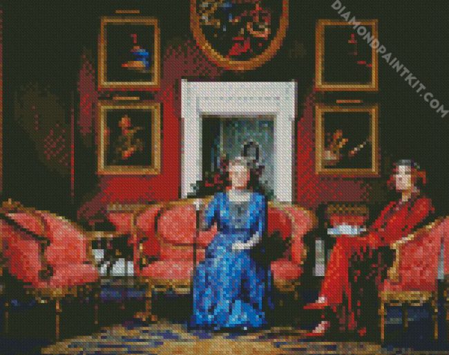 Downtown Abbey Martha And Violet diamond painting
