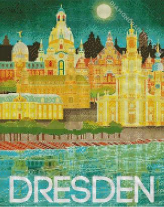 Dresden Poster diamond painting