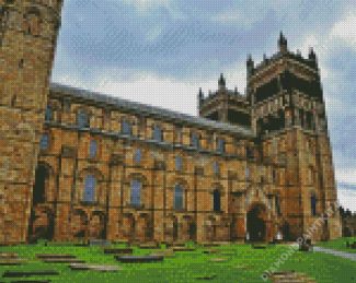 Durham Cathedral diamond painting