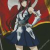 Erza Scarlet Fairy Tail Anime diamond painting