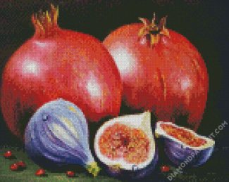 Figs And Pomegranates diamond painting