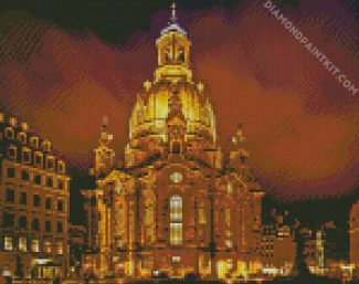 Frauenkirche Dresden Church diamond painting