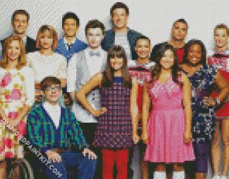 Glee Tv Serie Characters diamond painting