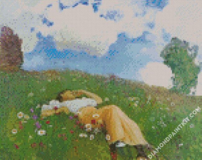 In The Meadow Art diamond painting