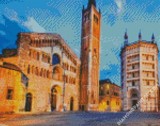 Italy Cathedrale Di Parma diamond painting
