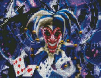 Jester Playing Cards diamond painting