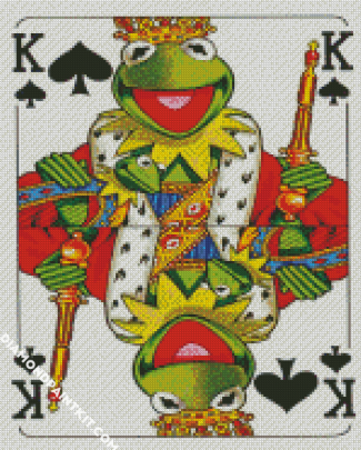 Kermit Card diamond painting