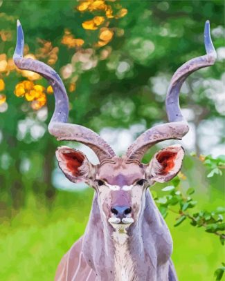 Kudu Animal diamond painting