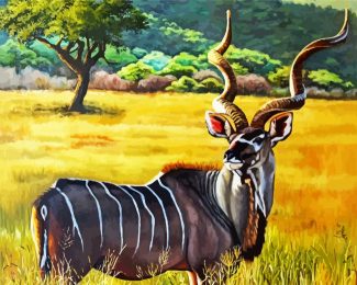 Kudu diamond painting