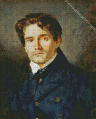 Leon Riesener Eugene Delacroix diamond painting