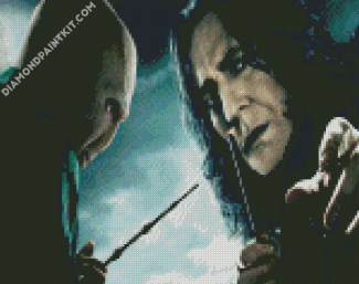 Lord Voldemort And Professor Severus diamond painting