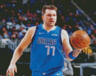Luka Doncic Basketball Player diamond painting