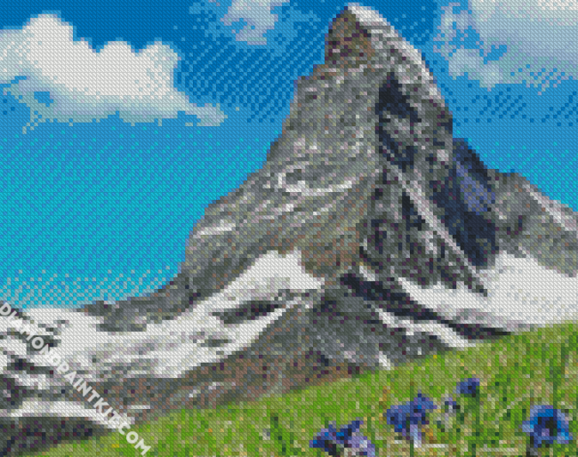 Matterhorn Mountain diamond painting