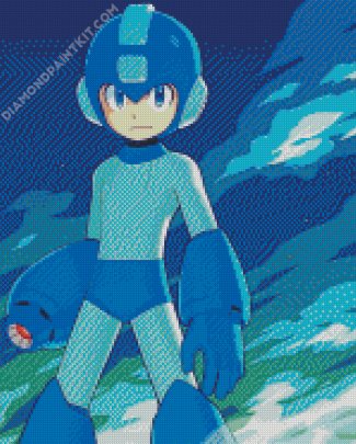 Mega Man diamond painting