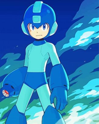 Mega Man diamond painting
