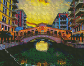 Middle East The Pearl Qatar diamond painting