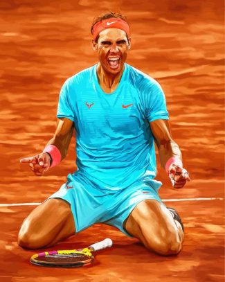 Nadal Professional Tennis Player diamond painting