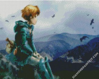 Nausicaa Of The Valley Of The Wind Anime diamond painting