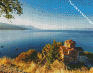 Ohrid Lake diamond painting