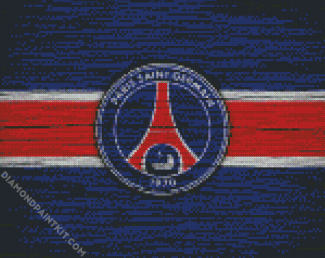 PSG Football Club Logo diamond painting