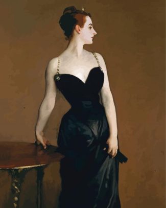 Portrait Of Madame X By John Singer Sargent diamond painting