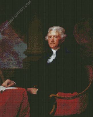 President Thomas Jefferson diamond painting
