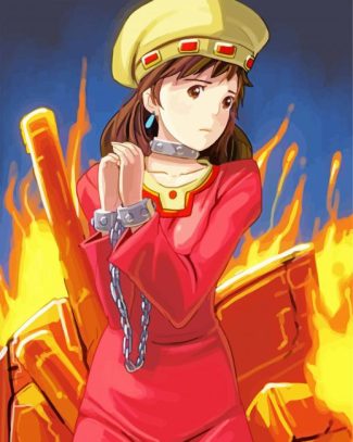 Princess Lastelle Nausicaa Anime diamond painting