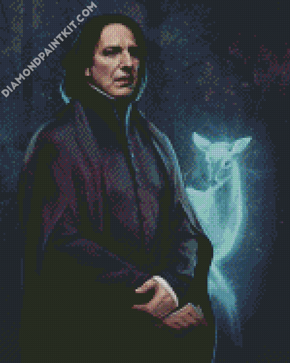 Professor Severus Snape Harry Potter - 5D Diamond Painting 