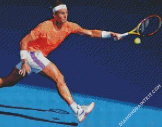 Rafael Nadal diamond painting