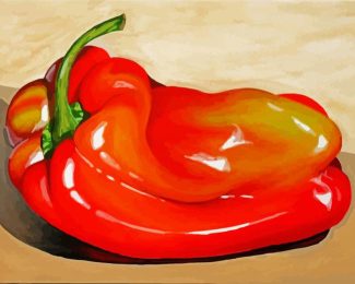 Red Hot Chili Pepper diamond painting
