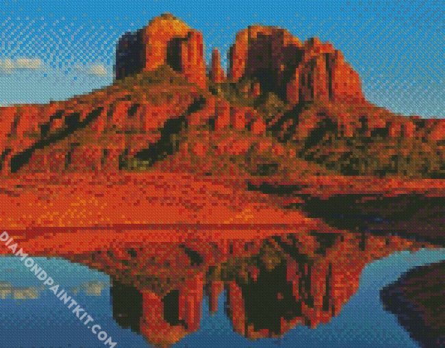 Red Rock Sedona Arizona diamond painting