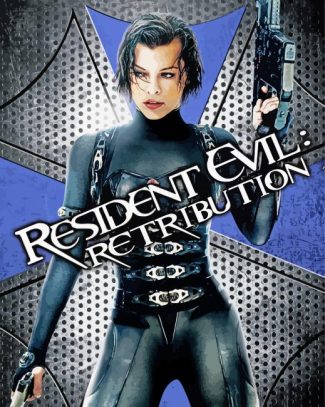 Resident Evil Video Game Character diamond painting