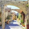 Rhodes Old Town diamond painting