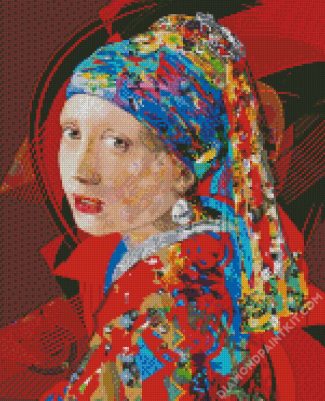 Girl With A pearl Earring Art diamond painting