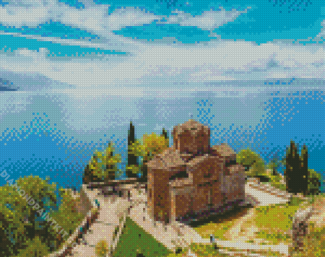 Saint John The Theologian Ohrid diamond painting