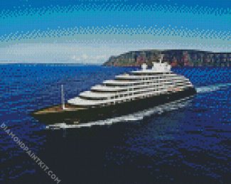 Scenic Cruise Ship diamond painting