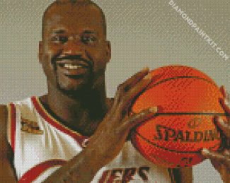 Shaquille Oneal Basketball Player diamond painting