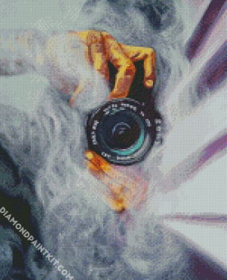 Smoke Photographer diamond painting