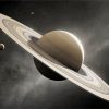 Space Saturn Planet diamond painting