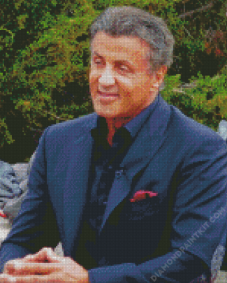 Stallone Sylvester Actor diamond painting