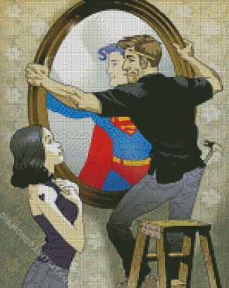 Superman Handyman diamond painting