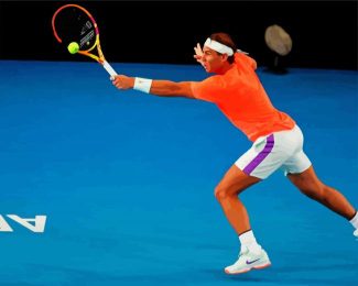 Tennis Player Rafael Nadal diamond painting