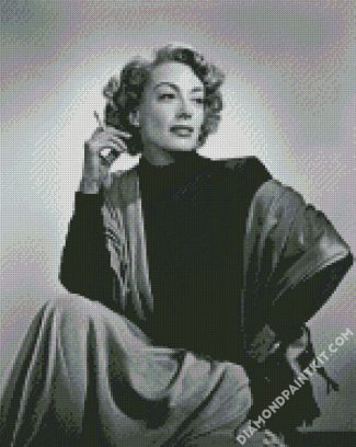 The Actress Joan Crawford diamond painting